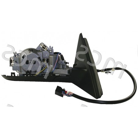 Pro!carpentis Specchio Retrovisore Esterno Destro Per Peugeot 307 (2000-08/2007) – Regolabile Elettricamente, Riscaldabile, Pieghevole Manuale, Nero Opaco