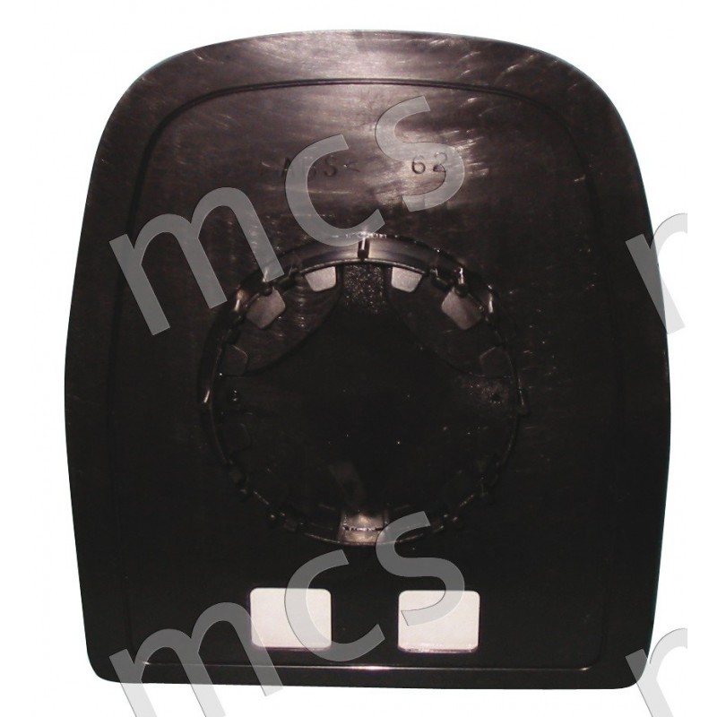 Piastra con specchio curvo termico per retrovisore 12558 DX