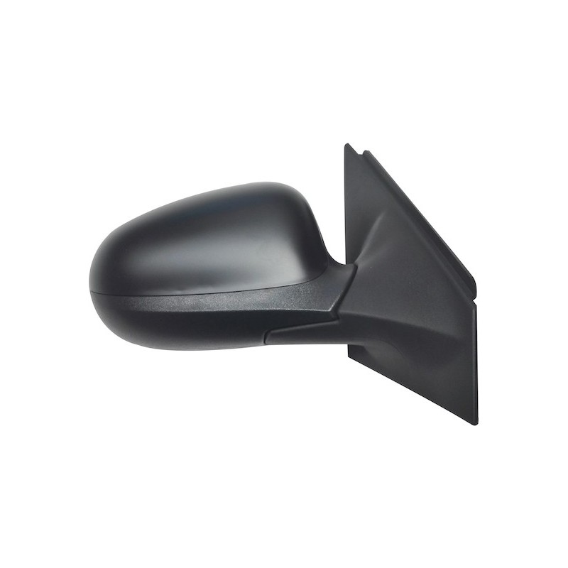 RETROVISORE ELETTRICO CON PRIMER NERO SPECCHIO CONVESSO CROMATO 3 PIN SX