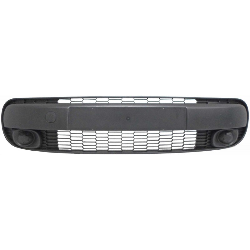 FRONT BUMPER CENTRAL GRILL WITH TOW BAR HOOK COVER