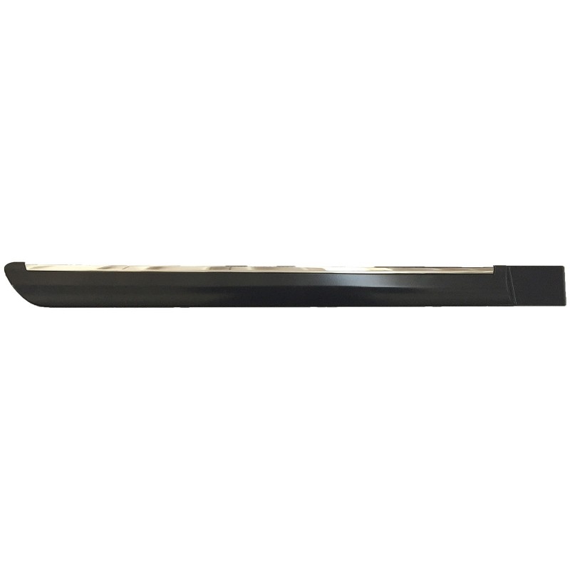 CARBON METAL REAR DOOR MOULDING RIGHT WITH CHROMED PROFILE 5 DOORS