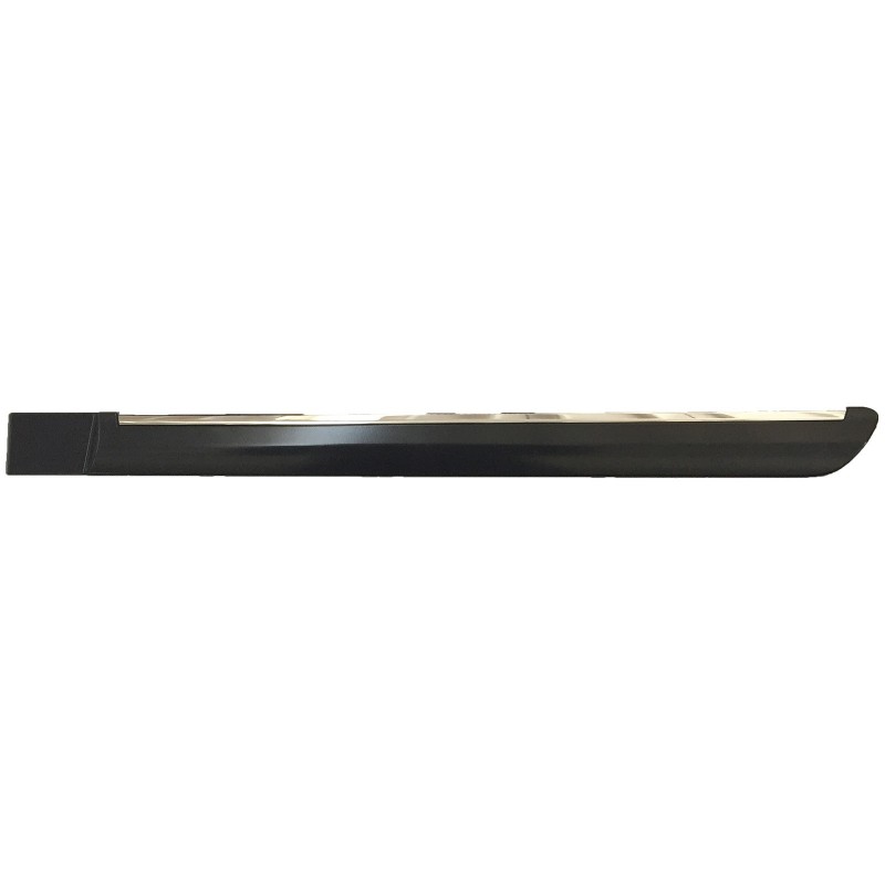 CARBON METAL REAR DOOR MOULDING RIGHT WITH CHROMED PROFILE 5 DOORS