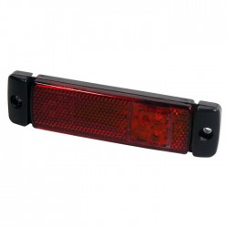 SIDE MARKER 3 LED ROSSO...