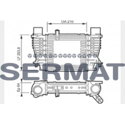 RADIATORE INTERCOOLER...